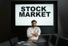 financial report with numbers